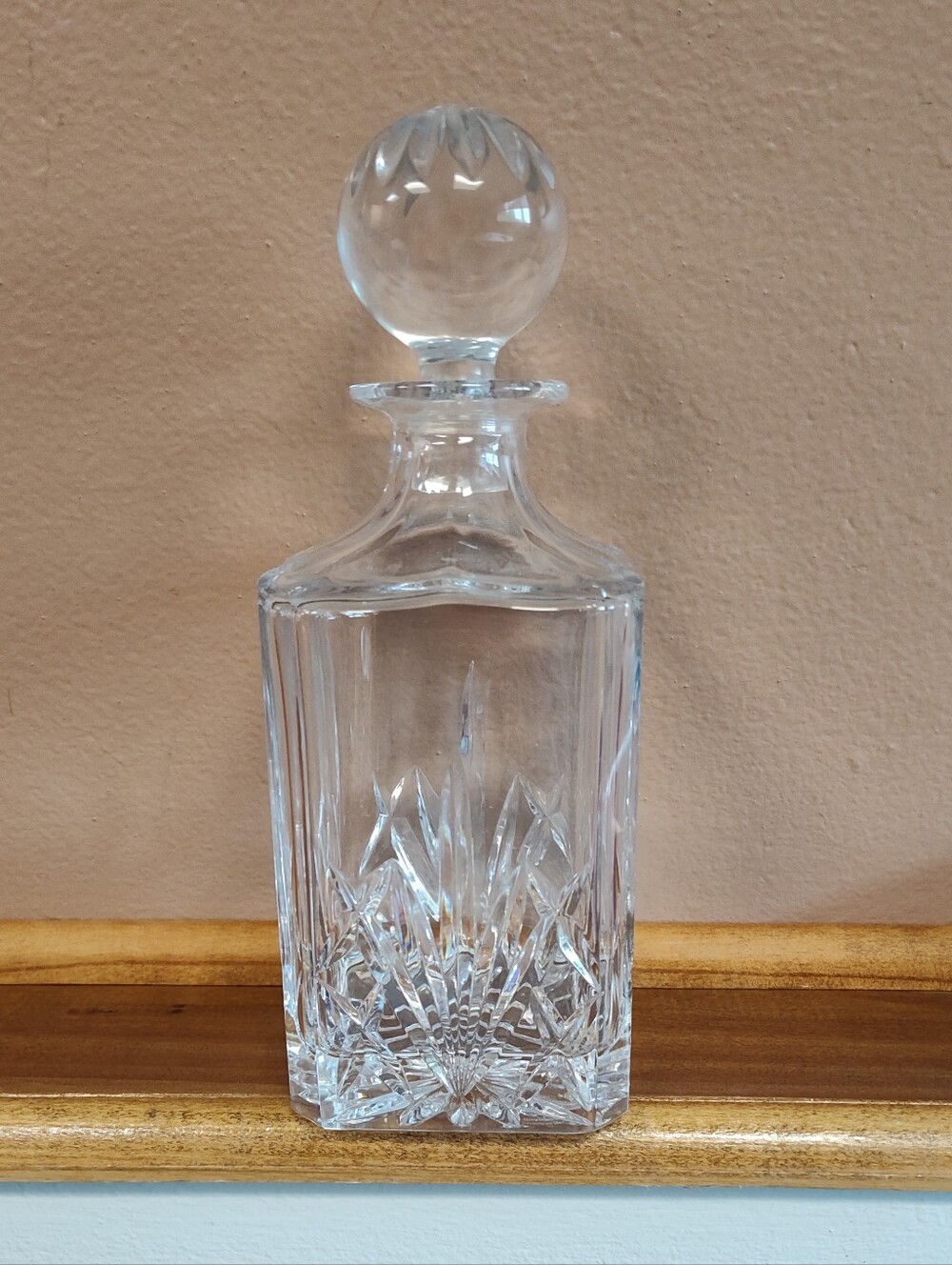 Waterford Marquis Crystal Cut Square Whiskey Decanter - Excellent Condition